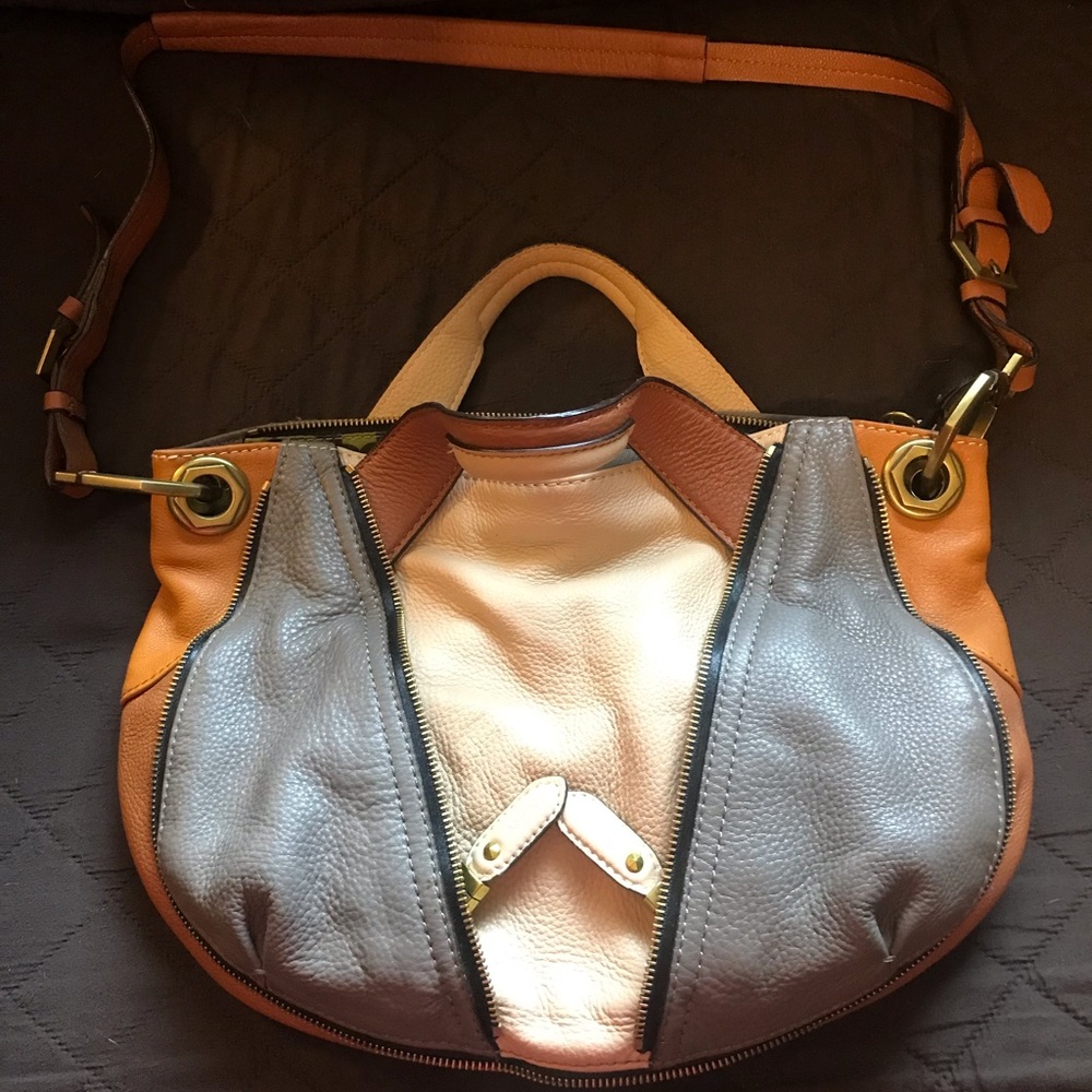 OrYany Leather Handbag Multi Color